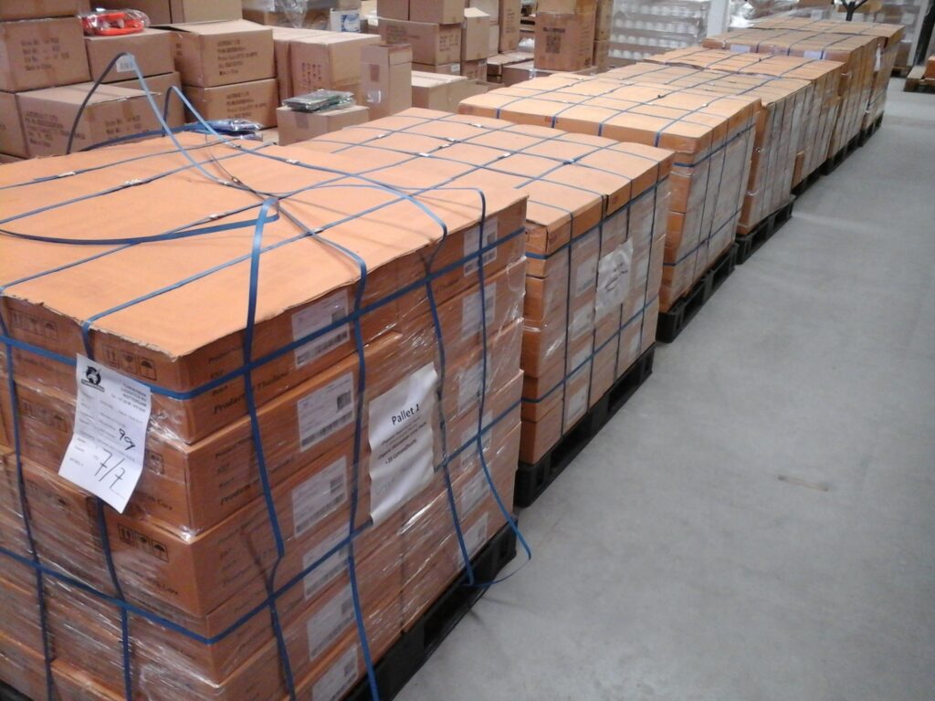 Organic food distribution in Europa