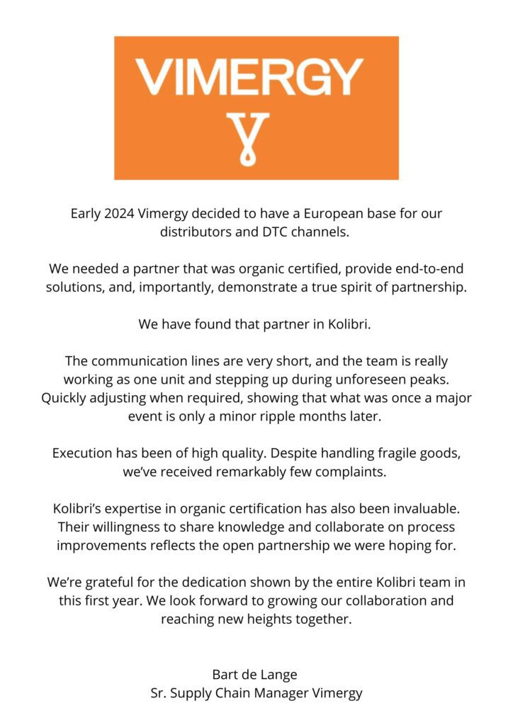 International distribution center